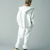 JE-HEAVY WEIGHT SNAP HOODIE