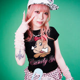 GALFY/ガルフィー キラピカラブリィ SS Tee