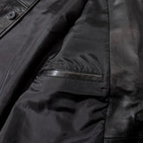 SKOOKUM.JE LAMB LEATHER CAR COAT