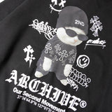 2ND ARCHIVE-クロス＆アニマル　プルパーカー