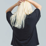 JE-クロップド丈・ロゴ SS TEE