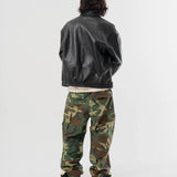 【SKOOKUM×JACKROSE】 BUFFARO CALF フライト ZIP ブルゾン
