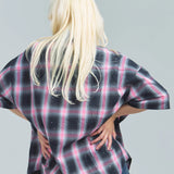 GA Glitter Check S/S Shirt