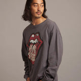 B-TRS PRINT&LINESTONE LS TEE