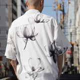 LV 総柄とろみSSシャツ
