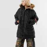 ALPHA/アルファ 3B・RELAXED FIT PARKA【OXFORD】