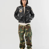 AVIREX/アヴィレックス NAVAL COLLECTION M-421A LEATHER JKT