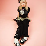 Candy Galfy/キャンディーガルフィー ピカピカギャルちゃんバタフライスウェットパンツ