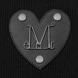 MUCENT/ムセント CROSS LEATHER PATCH SLEEVELESS