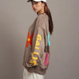 GA SUEDE POP-MOTIF CREW