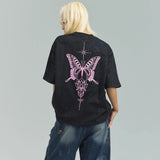 GA Glitter Butterfly 刺繍 SS Tee