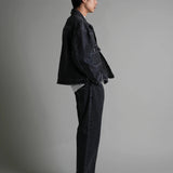 JE-FRINGE DENIM PANTS