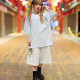 【GALFY×GALLIS ADDICTION】別注十字架わんわんハーフパンツ
