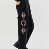 GA Cross 刺繍-Print Pants
