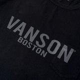 VANSON-MADE IN USA-ヘビーオンス・ロゴ-SSTEE