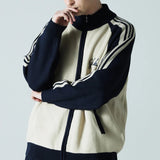 SKOOKUM KNIT LINE TRACK JACKET
