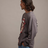 B-TRS PRINT&LINESTONE LS TEE