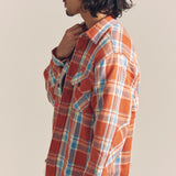 JE HEAVY FLANNEL CHECK WORK SHIRTS