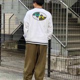 WEB限定 RVCA GLOBAL INK CREW