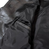 SKOOKUM.JE LAMB LEATHER CAR COAT