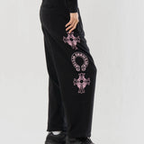 GA Cross 刺繍-Print Pants