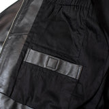 SKOOKUM.JE LAMB LEATHER ZIP JACKET