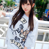 【GALFY×GALLIS ADDICTION】闇落ちピアス SS Tee