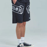 GA Glitter Emblem Shorts