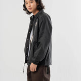 vanson/バンソン ロゴ・ナイロン コーチJKT