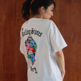 【The Rolling Stones×JACKROSE】カラーリップス&タン SSTEE