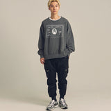GA PIG裏毛-BLACK CARD CREW