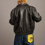 JE LAMB LEATHER A-2 JACKET