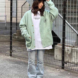 WEB限定 RVCA WORK SCRIPT CARDIGUN
