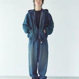 JE PROCESSING DENIM HOOD JACKET
