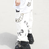【GALFY×GALLIS ADDICTION】闇落ちピアススウェットパンツ