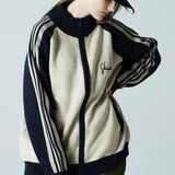 SKOOKUM KNIT LINE TRACK JACKET