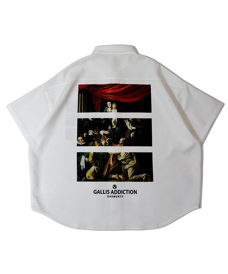 GA 絵画-SPLIT  S/S SHIRT
