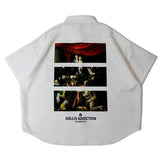GA 絵画-SPLIT  S/S SHIRT
