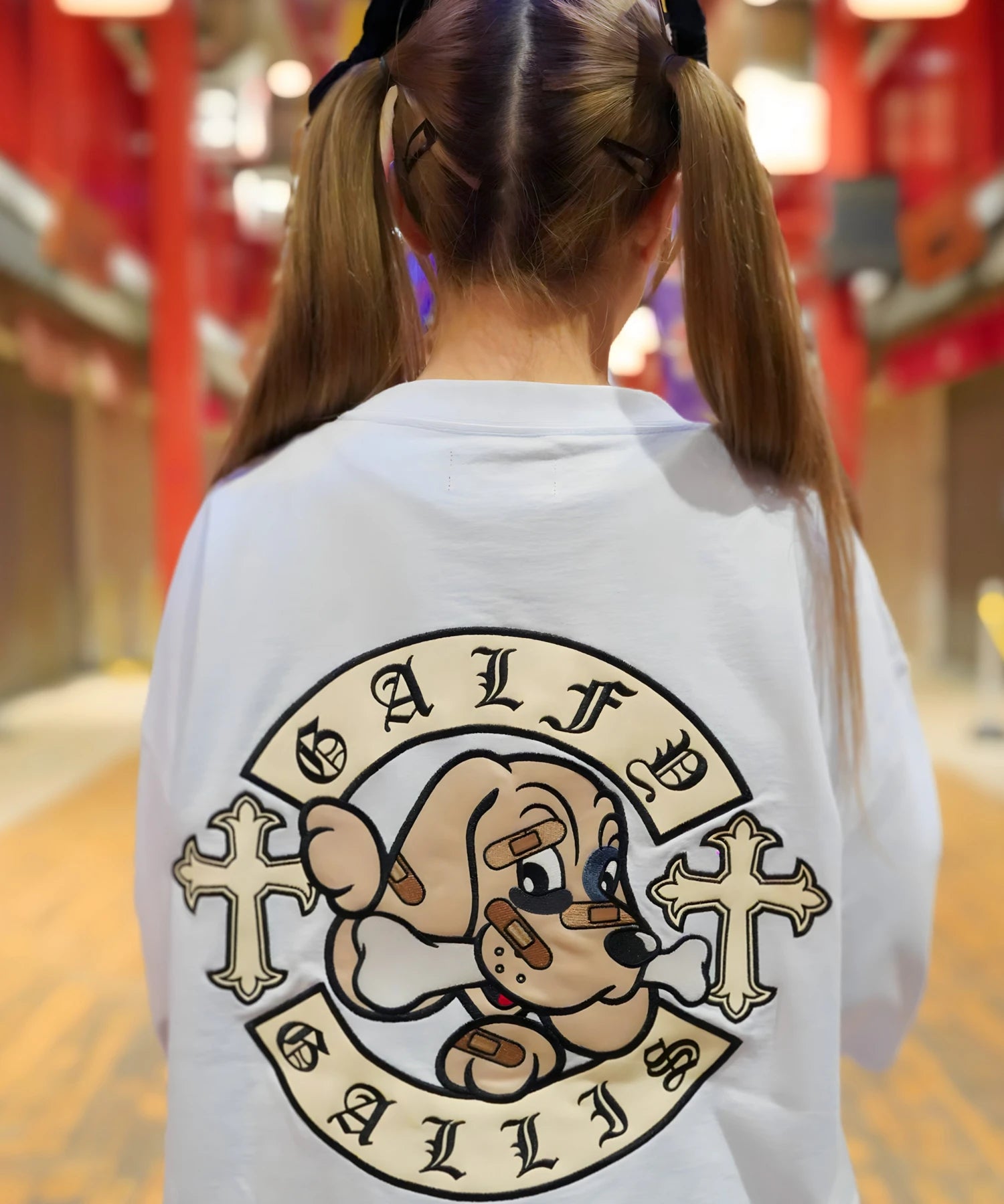 GALFY×GALLIS ADDICTION】別注十字架わんわんSS Tee – JACKROSE