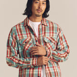 JE HEAVY FLANNEL CHECK WORK SHIRTS
