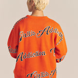 GA JQ-FLOWER＆LOGO KNIT