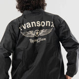vanson/バンソン ロゴ・ナイロン コーチJKT