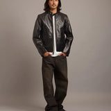 SCHOTT-70S SINGLE RIDERS JACKET-2/ショット シープレザー シングル ライダースジャケット