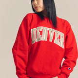 CH-REVERSE WEAVE CREW NECK SWEAT