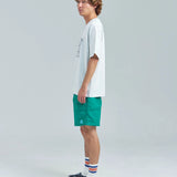 JE STUDS PRINT SS TEE