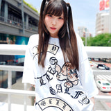 【GALFY×GALLIS ADDICTION】闇落ちピアス SS Tee