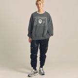 GA PIG裏毛-BLACK CARD CREW