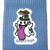 GRAF&WU-MUSHROOM-BOO GHOST ソックス