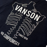 VANSON-MADE IN USA-ヘビーオンス・ボーン-SSTEE