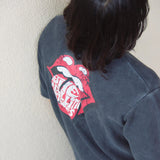 【The Rolling Stones×JACKROSE】 コンチョボタン ヘンリーネック SSTEE